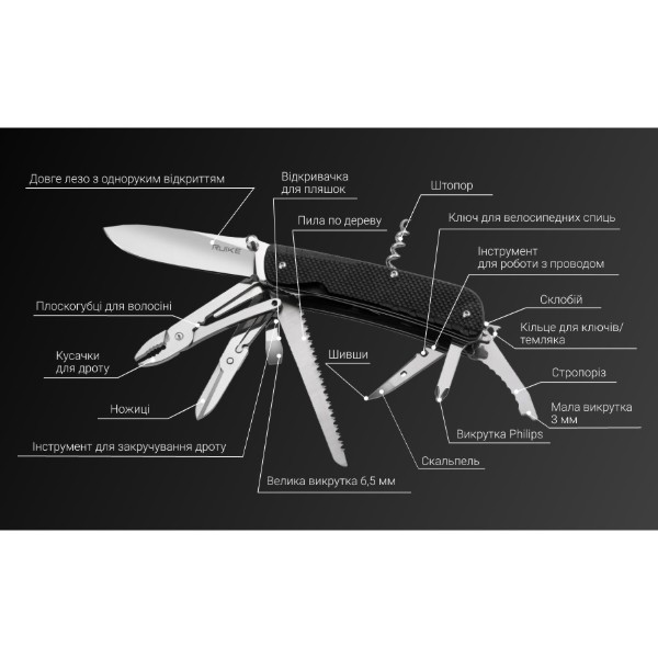 Фото - Мультитул Ruike Trekker LD51-B